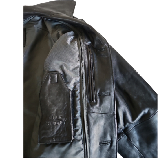 Men's Wilson's Pelle Studio Leather Jacket - Picture 4 of 10